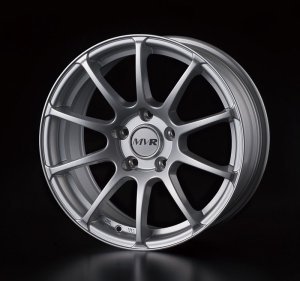 画像1: MVR Type-2 Silver 8X17ET34、8X18ET34 E46、E90、E91、E92、E93、F30、F31、F32、F33、F34、F07、F10、F11、F06、F12、F13、F01、F02、F04、E89、E84、F25、F26