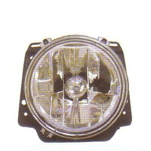 画像1: GOLF2 クロム 2-リングライト付き ハロゲンヘッドライト T-2