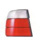 E34 セダン ホワイト/レッド テールランプ