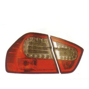 画像: E90 〜08 スモーク/レッド LED テールランプ T-3