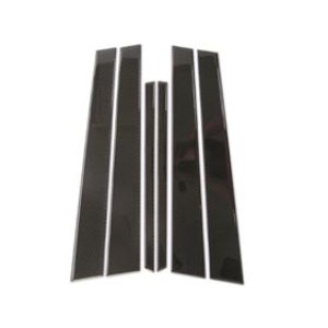 画像: E36 〜96 カーボンピラーパネル 6pcs ブラック