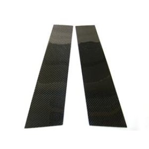 画像: E92 カーボンピラーパネル 2pcs ブラック