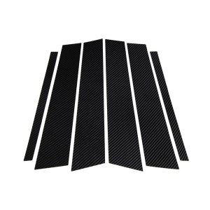 画像: E84 カーボンピラーパネル 6pcs ブラック