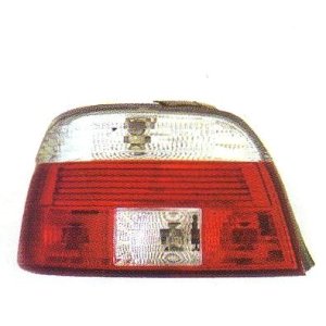 画像: E39 セダン 〜2000 クリスタルクリアー/レッド LEDテールランプ T-8