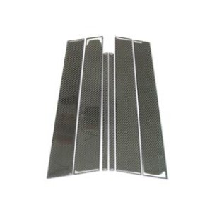画像: W163 カーボンピラーパネル 6pcs ブラック