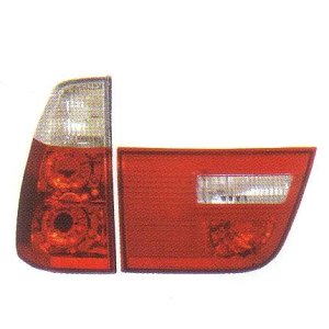 画像: E53 X5 クリスタル クリアー/レッド テールランプ T-1