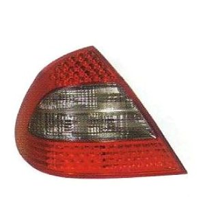 画像: W211 セダン '07ルック レッド/クリスタルスモーク/レッド LED テールランプ