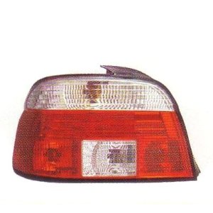 画像: E39 セダン 〜2000 セリス '01ルック クリスタルクリアー/レッド テールランプ T-5