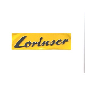 画像: メルセデスベンツ Lorinser 純正 リアエンブレム