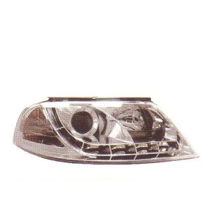 画像: PASSAT B5 3BG クロム LEDデイライトルック ヘッドライト T-3