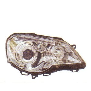 画像: POLO 9N2 2006〜 クロム 4-LEDホワイトリングライト付き ヘッドライト T-1