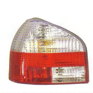 画像1: AUDI A3 8L クリスタル クリアー/レッド テールランプ T-2